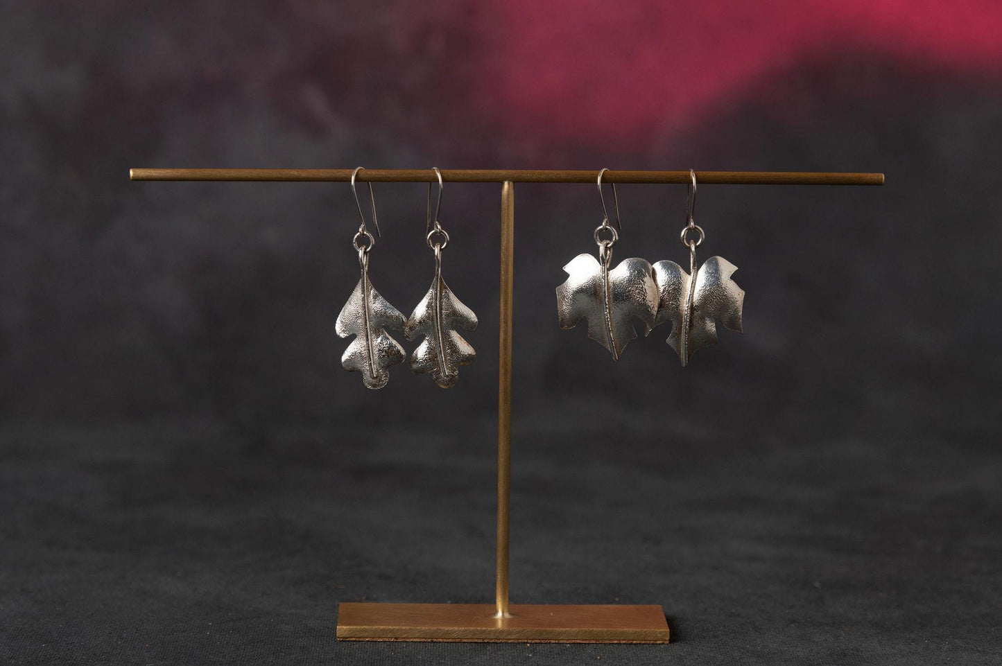 Carol - Solid Brass Earring Display Stand for Multiple Pairs