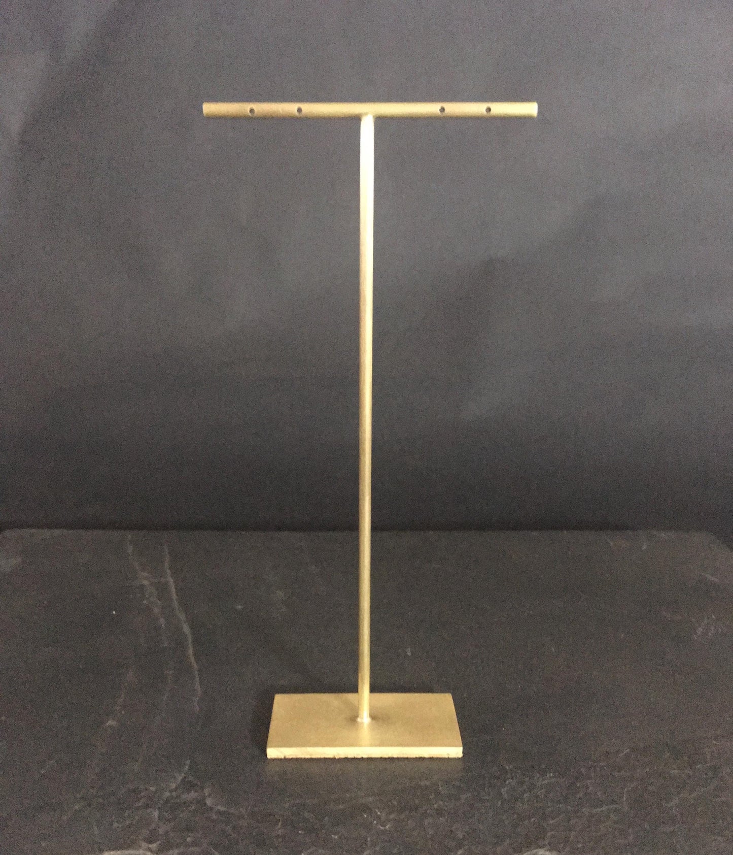 Cathy - Solid Brass T-Bar Earring Stand 180 mm tall, 5 Variations Available