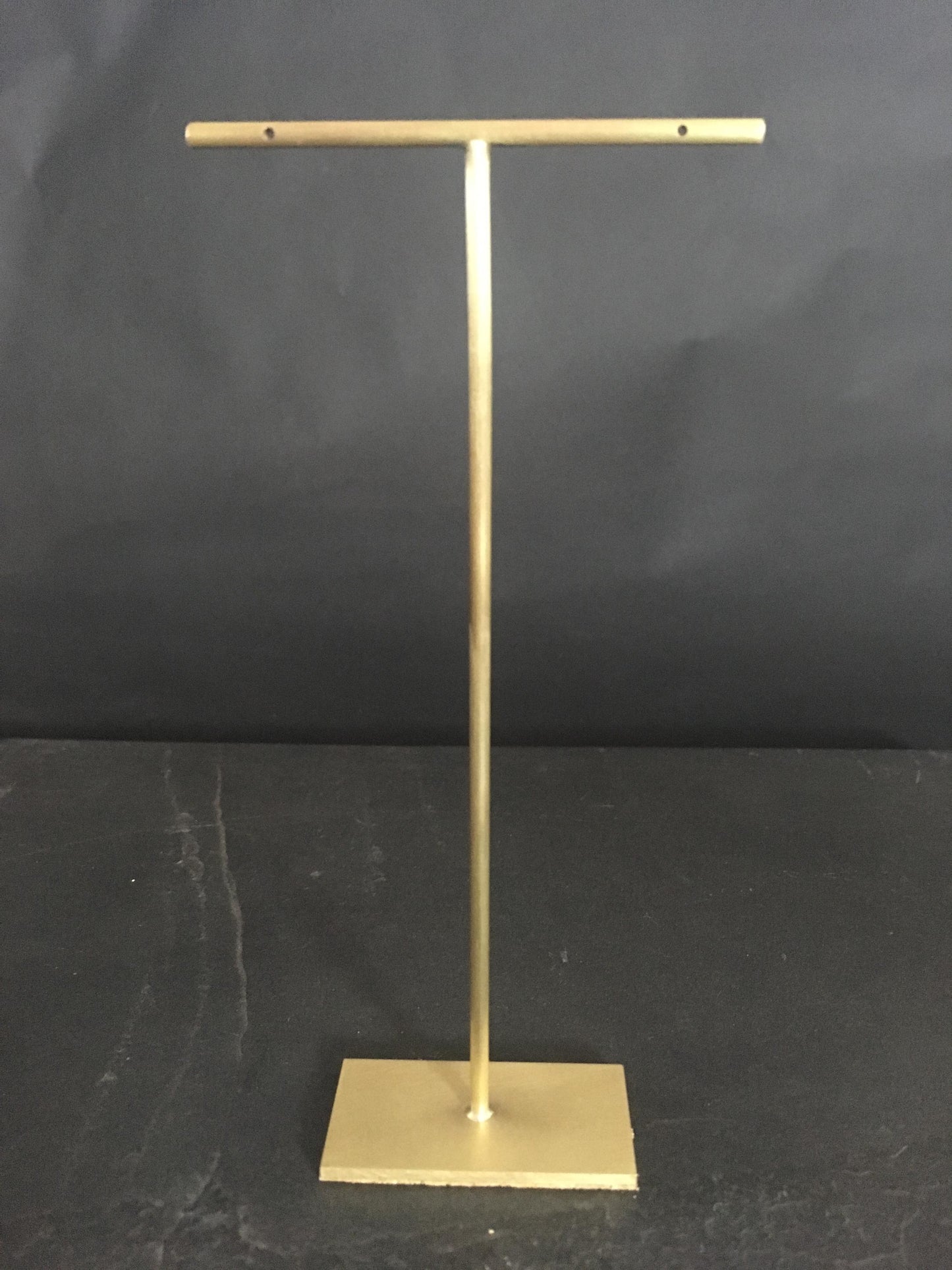 Donna - Single Solid Brass T-Bar Earring Stand 150 mm Tall, 5 Variations Available