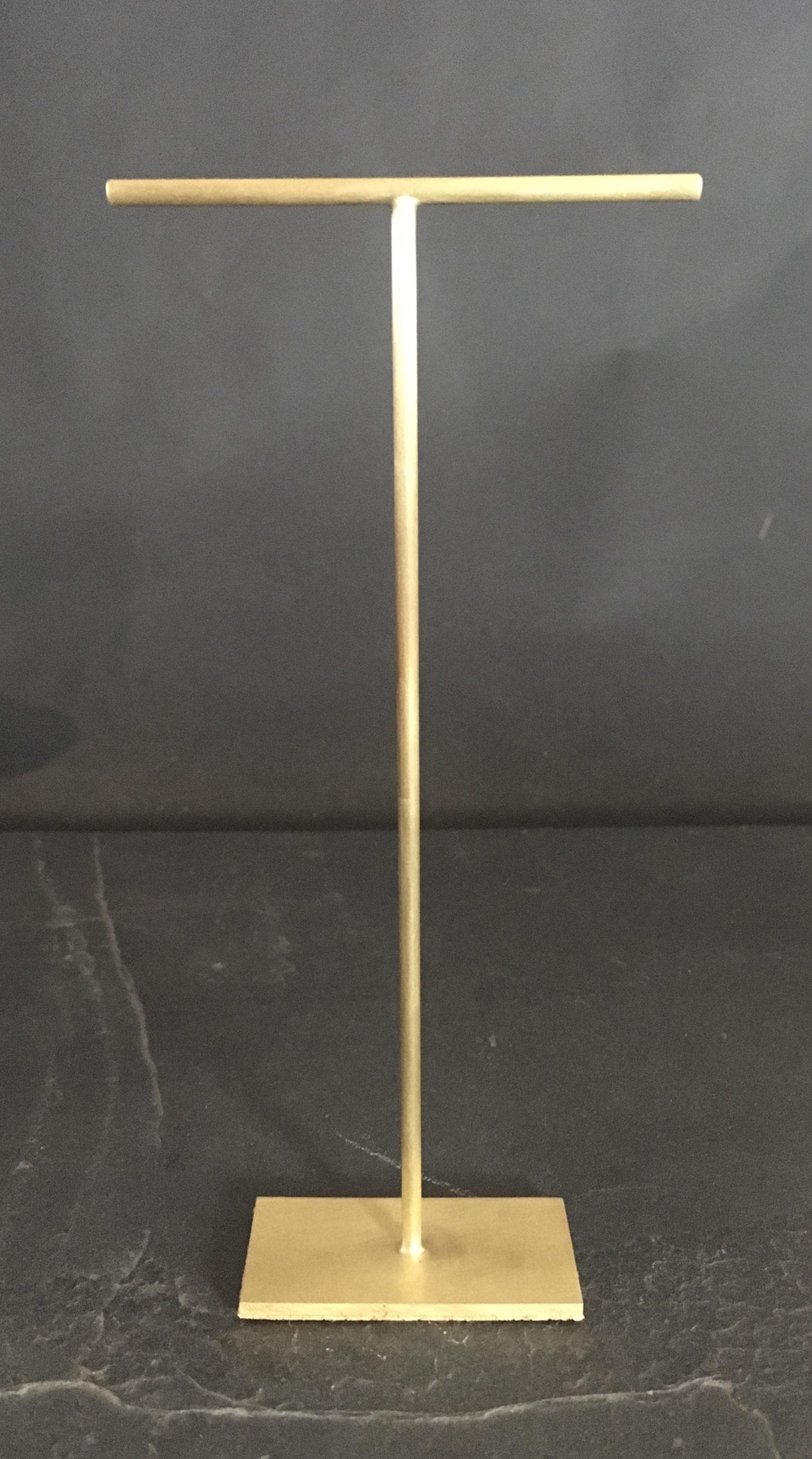 Donna - Set of 5 Solid Brass T-Bar Earring Stands 150 mm Tall, 6 Variations Available