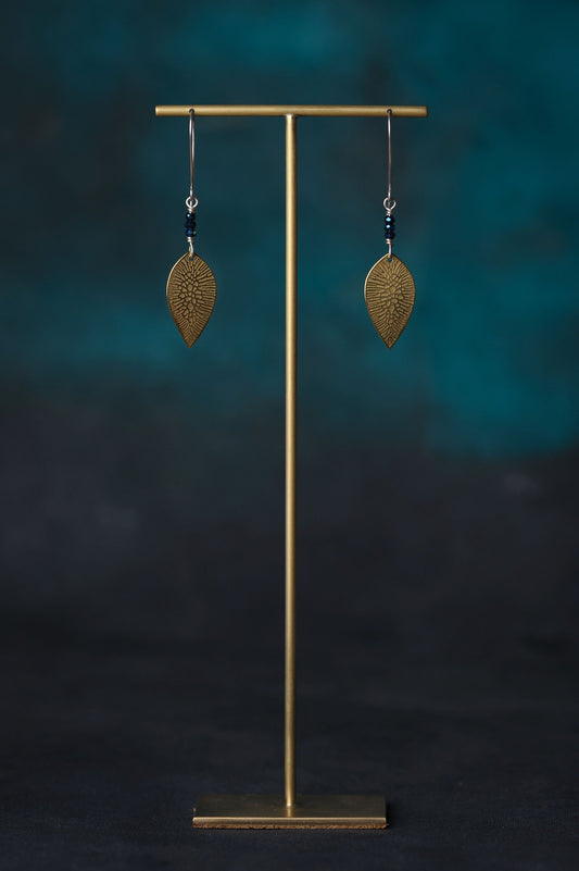 Annette - Lot de 3 présentoirs à bijoux en laiton massif avec barre en T, hauteurs : 8 mm, 120 mm et 180 mm